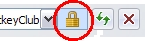 Schloss-Symbol fr sichere Verbindung (SSL)